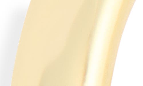 Nordstrom Rack Demi-fine Oval Hoop Earrings In Gold