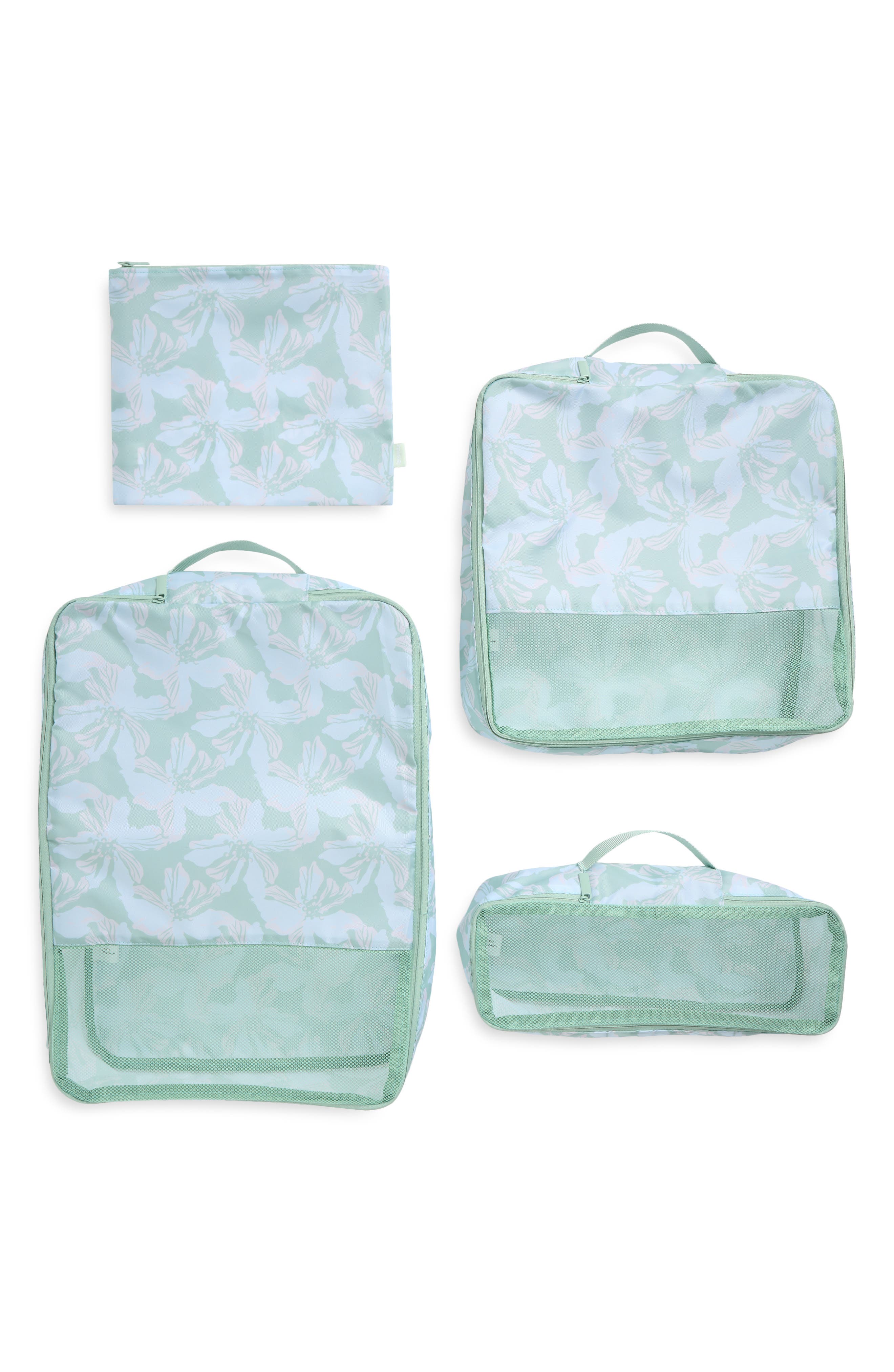 MYTAGALONGS Noa Set of 4 Modular Packing Pouch & Cubes