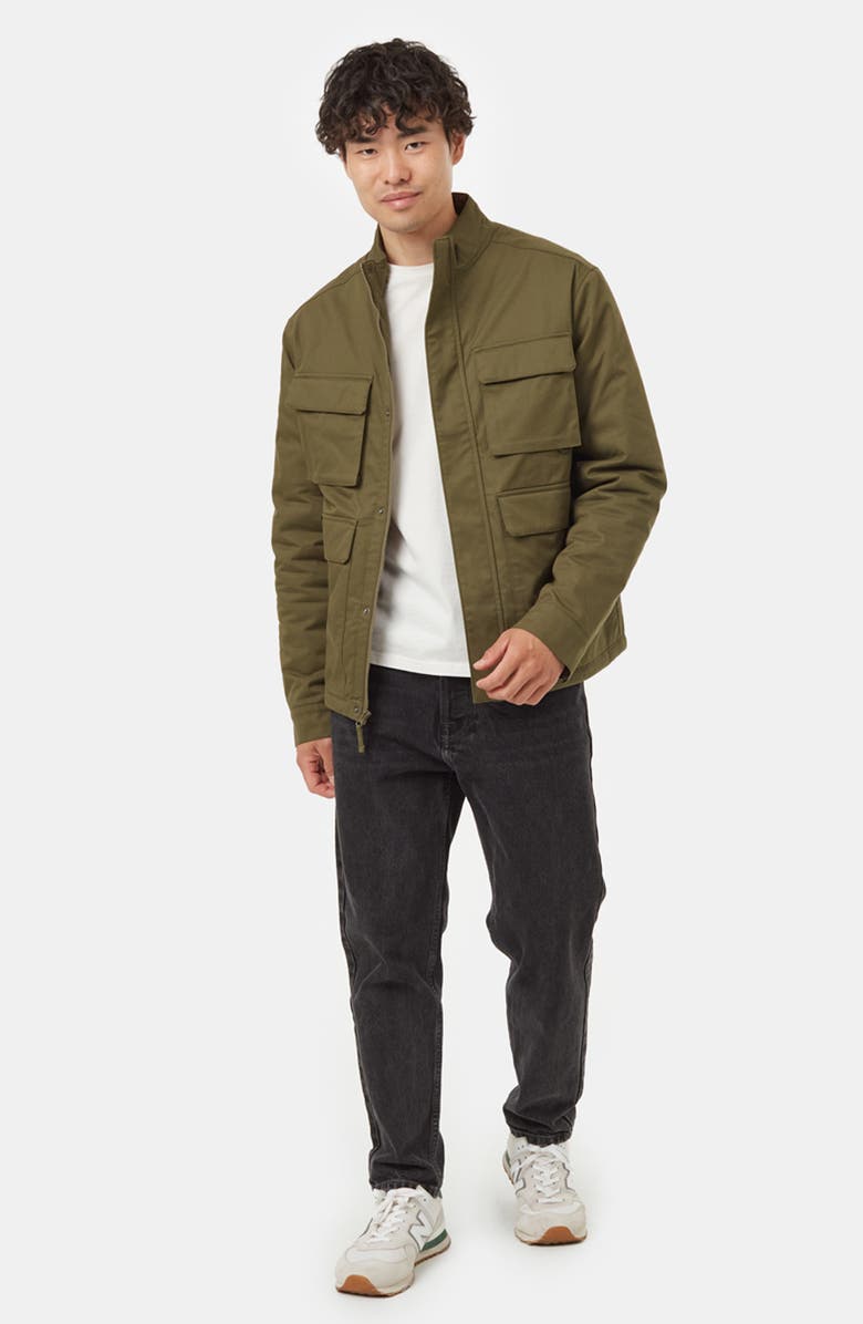 tentree TechBlend Water Resistant Utility Jacket, Alternate, color,
