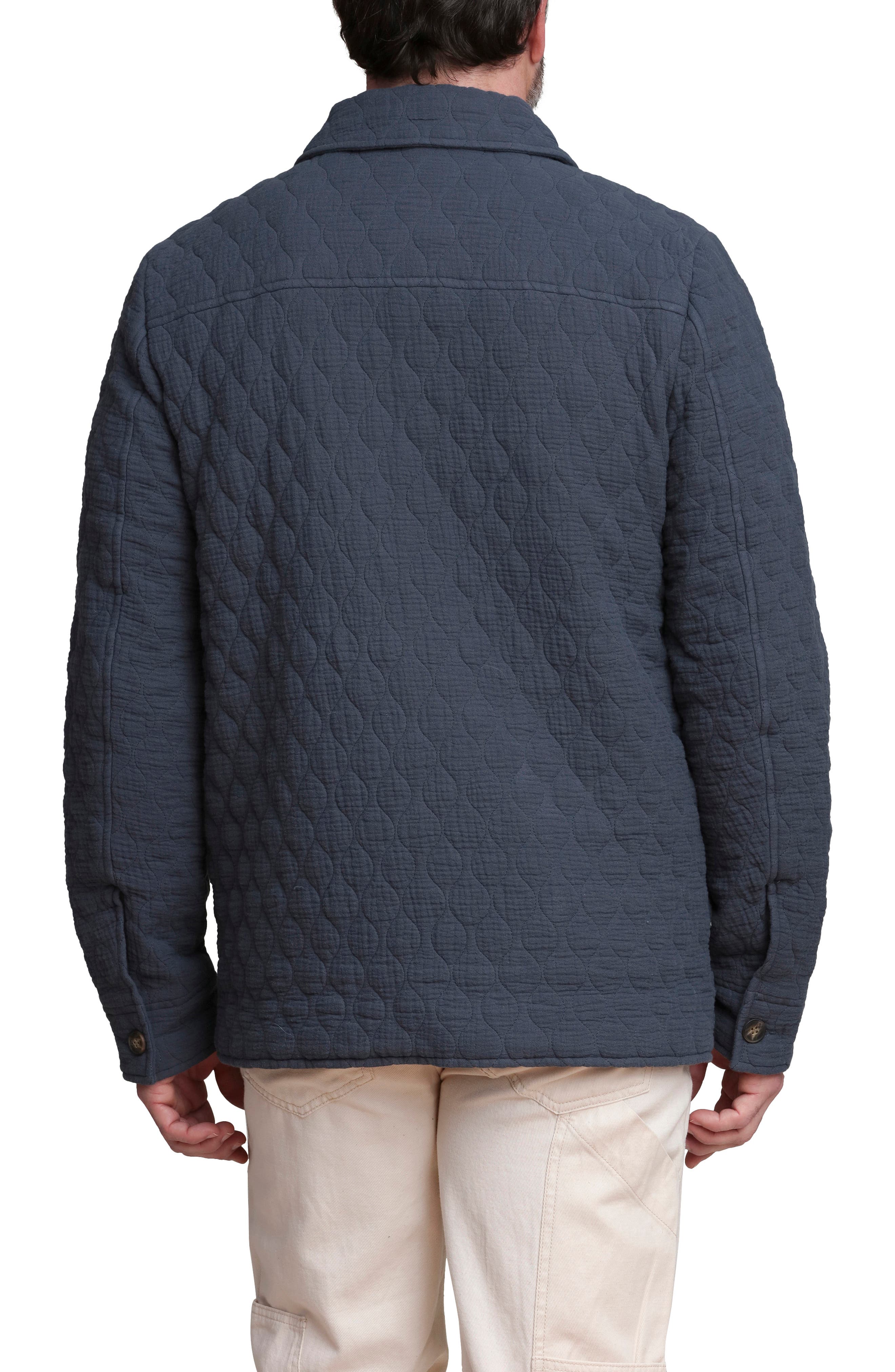 Quilted Shirt Jacket - image 4