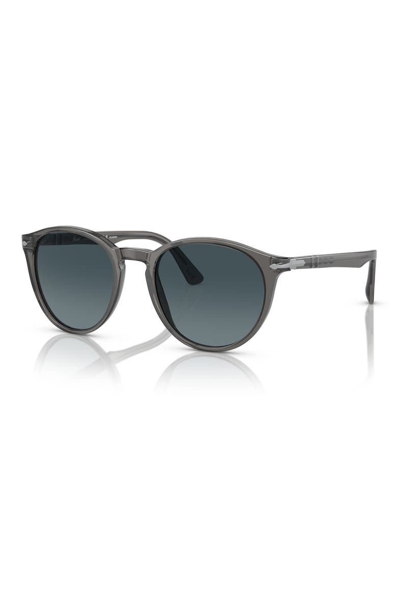52mm Gradient Polarized Phantos Sunglasses, Alternate, color, TRANSPARENT GREY