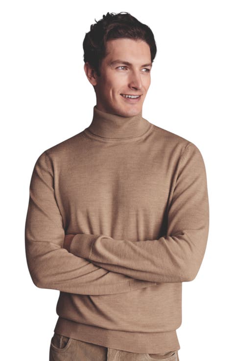 Pure Merino Roll Neck Sweater