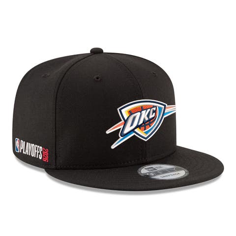 Men's New Era  Black Oklahoma City Thunder 2026 NBA Playoffs 9FIFTY Snapback Hat