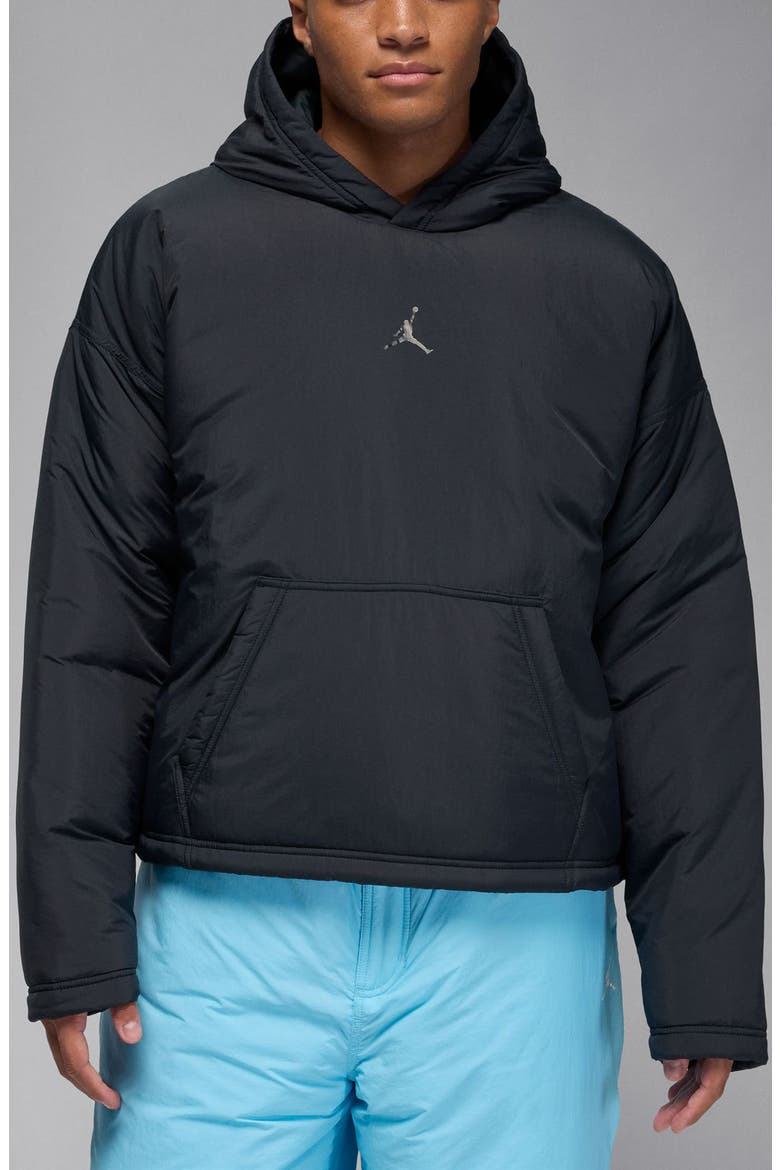 Flight Mountainside Padded Hoodie, Main, color, BLACK/ DK SMOKE GREY