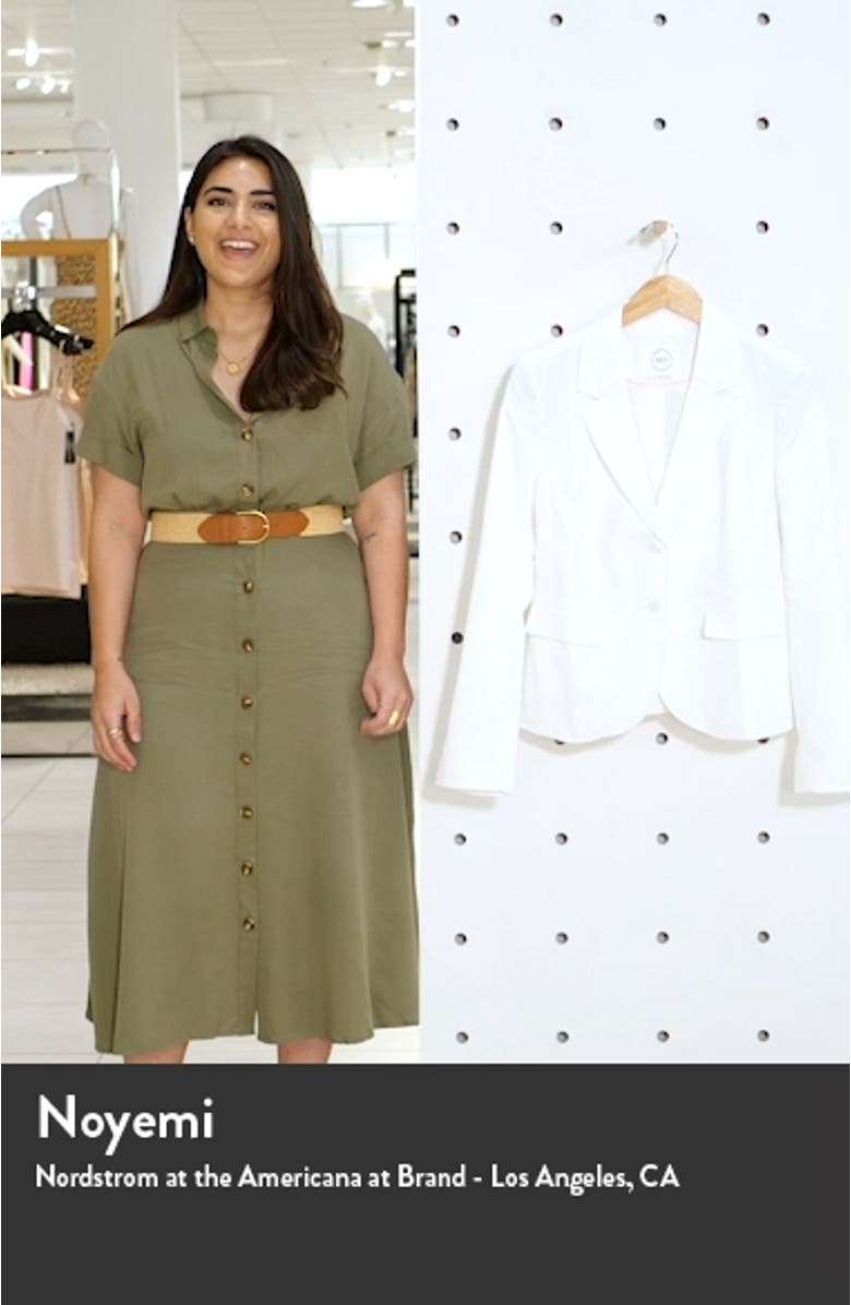 Shrunken Seersucker Blazer, sales video thumbnail