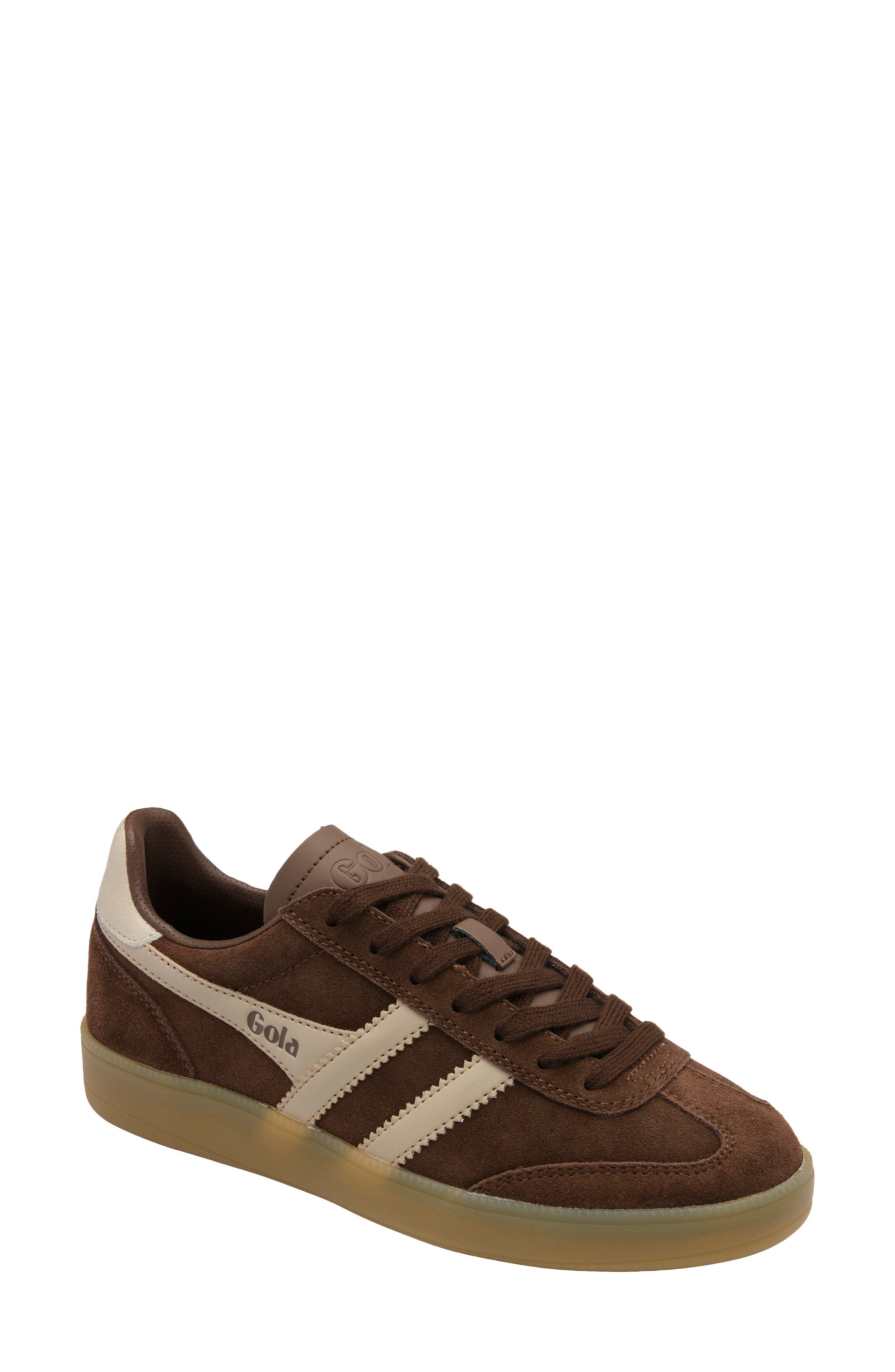 Gola Viper Sneaker, Main, color, Dark Brown/ Bone/ Gold/ Gum