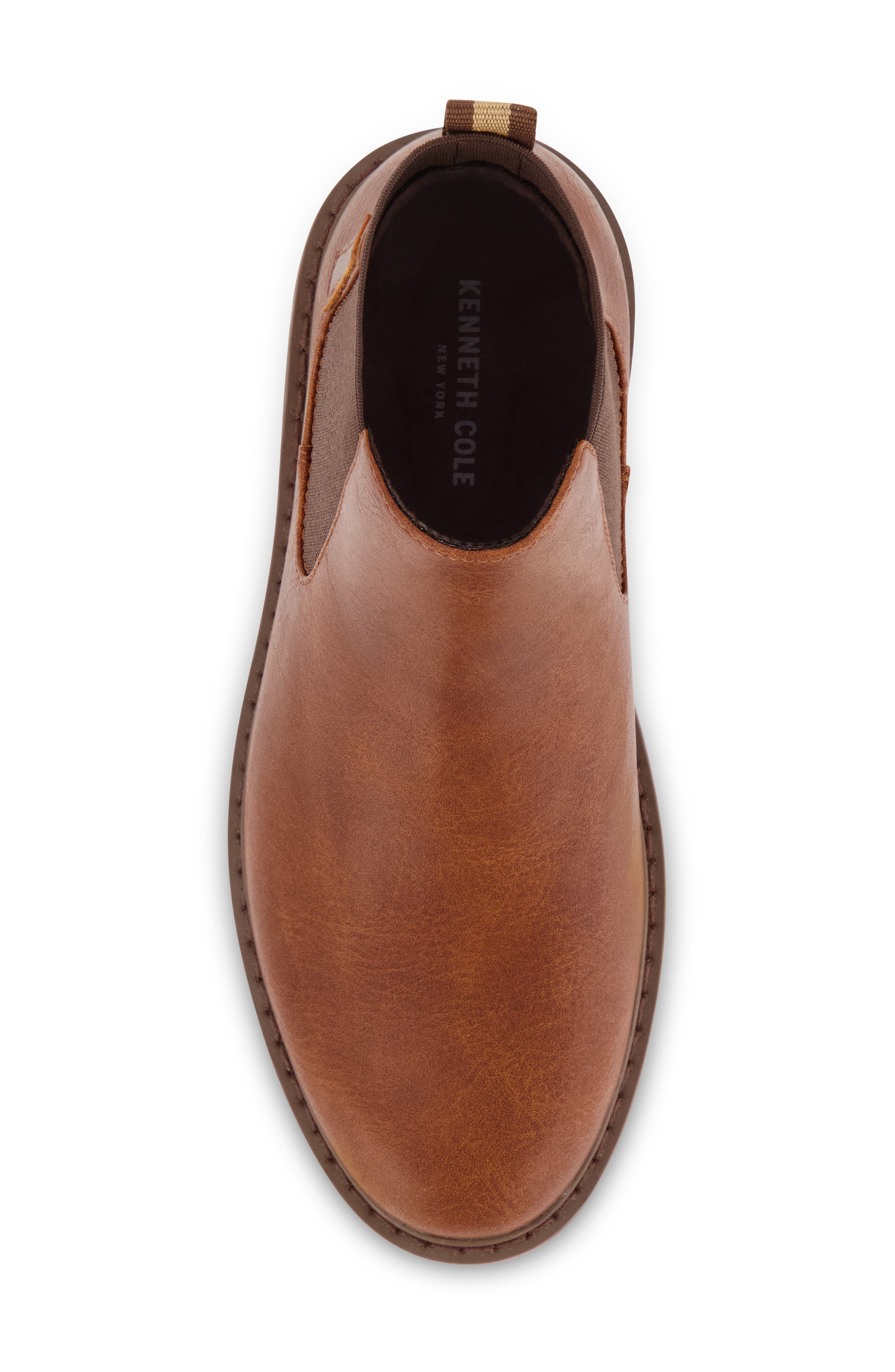Kenneth Cole Kids' Klay Flex Chelsea Boot, Alternate, color, Cognac