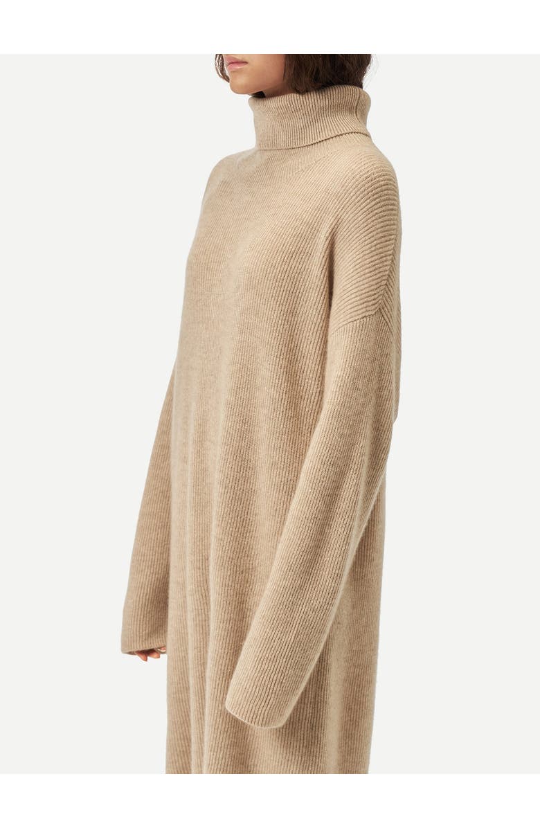 GOBI Mongolian Cashmere Cashmere Turtleneck Dress, Alternate, color,