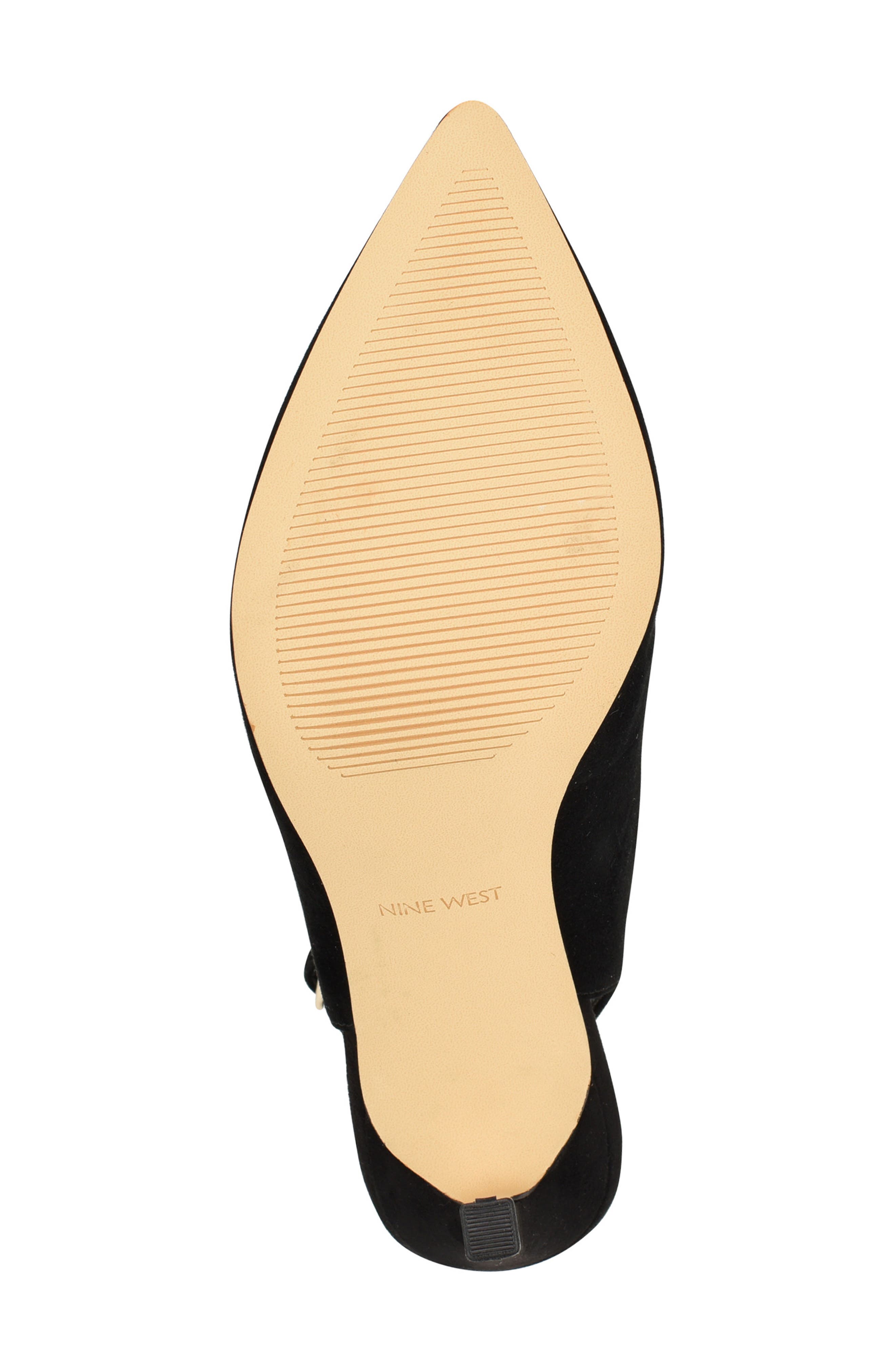 Nine West Taran Ankle Strap Pointed Toe Pump, Alternate, color, 