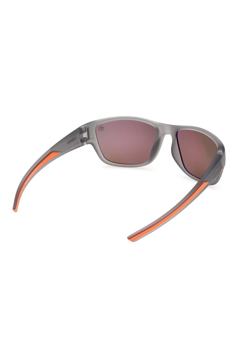 60mm Sunglasses, Alternate, color, GREY/ OTHER / SMOKE POLARIZED