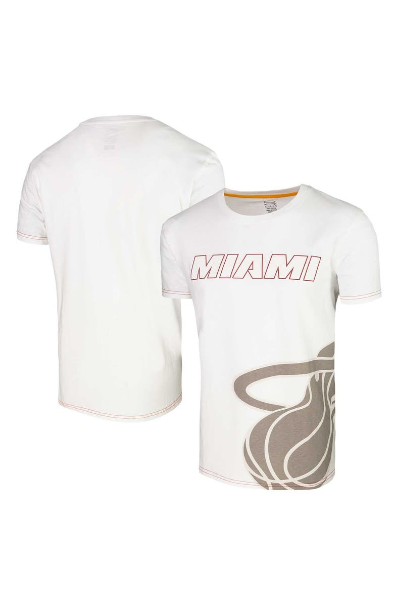 Stadium Essentials Unisex Stadium Essentials White Miami Heat Scoreboard T-Shirt, Main, color, White