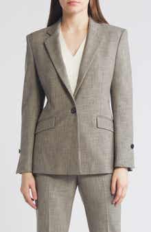 BOSS Janeri Notch Lapel Blazer