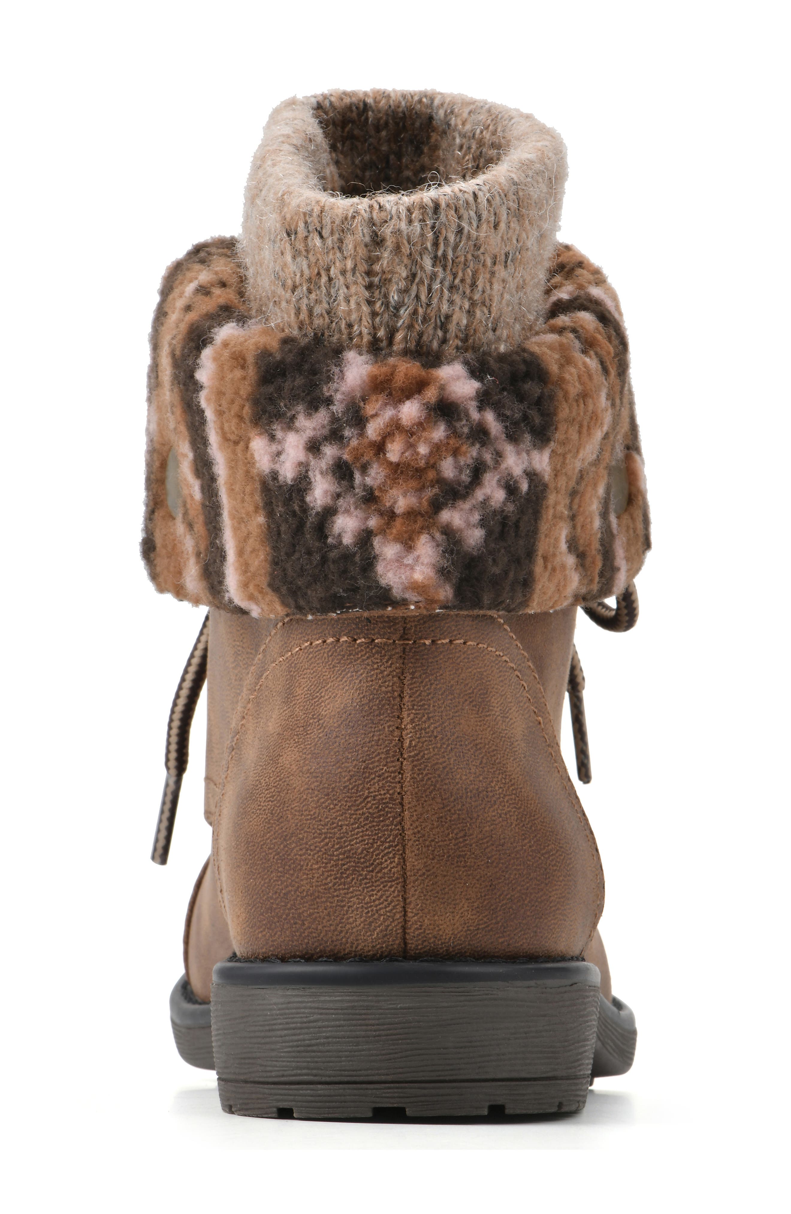 CLIFFS BY WHITE MOUNTAIN Duena Faux Shearling Trimmed Hiking Boot, Alternate, color, 