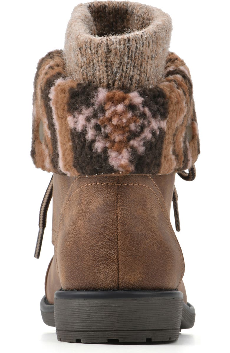 CLIFFS BY WHITE MOUNTAIN Duena Faux Shearling Trimmed Hiking Boot, Alternate, color,