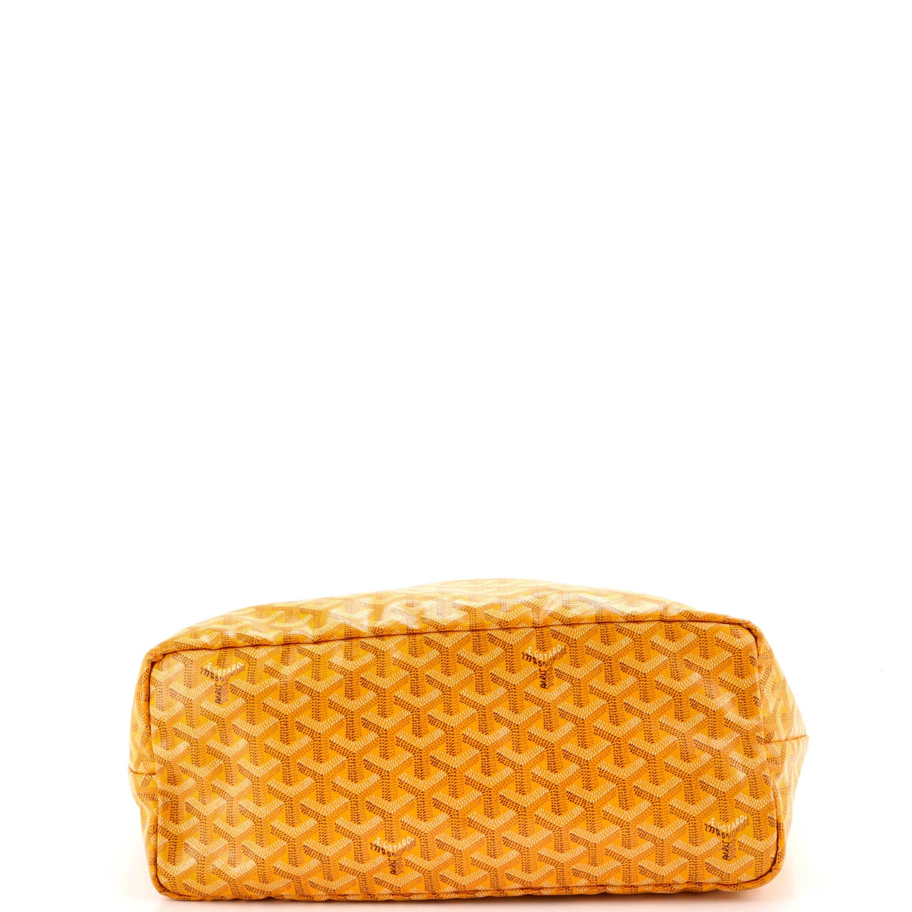 Pre-Owned Goyard Saint Louis Tote Coated Canvas PM, Alternate, color, Yellow