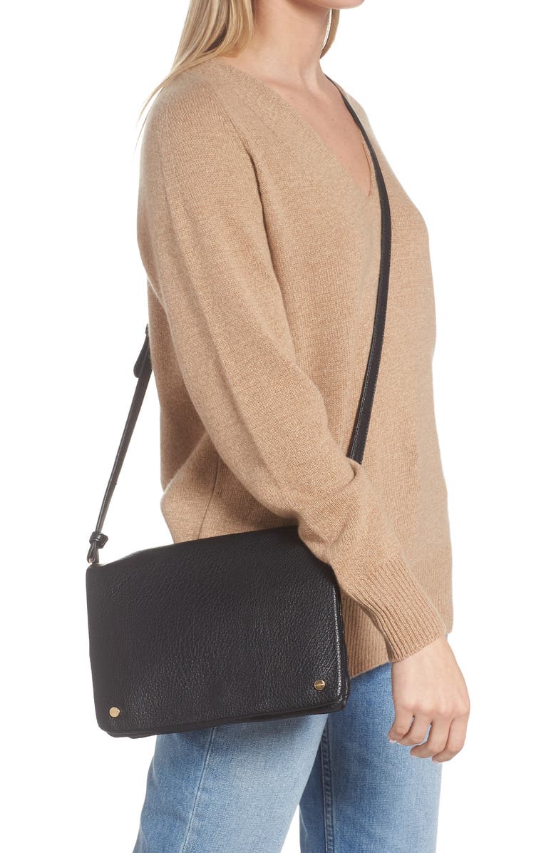 Street Level Medium Faux Leather Crossbody Bag, Alternate, color,