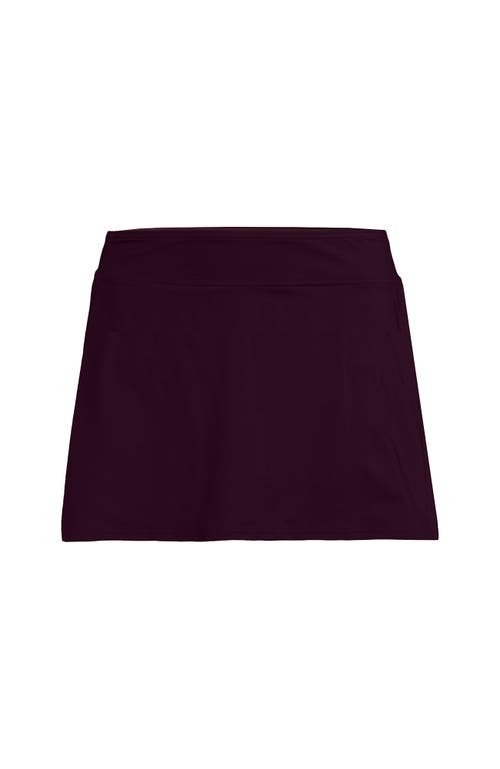 LANDS' END LANDS' END PLUS SIZE TUMMY CONTROL SWIM SKIRT 