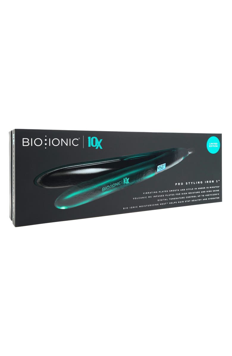 Bio Ionic Emerald Green 10x 1-Inch Pro Styling Iron, Alternate, color, 
