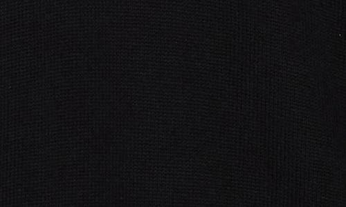 L'agence Brixie Cutout Shoulder Turtleneck Sweater In Black