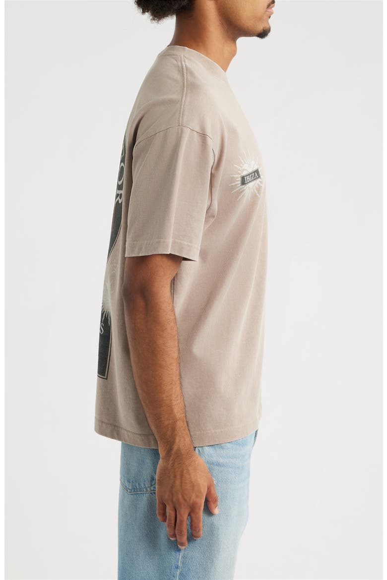 NL Lovers Graphic T-Shirt, Alternate, color, BROWN WASH