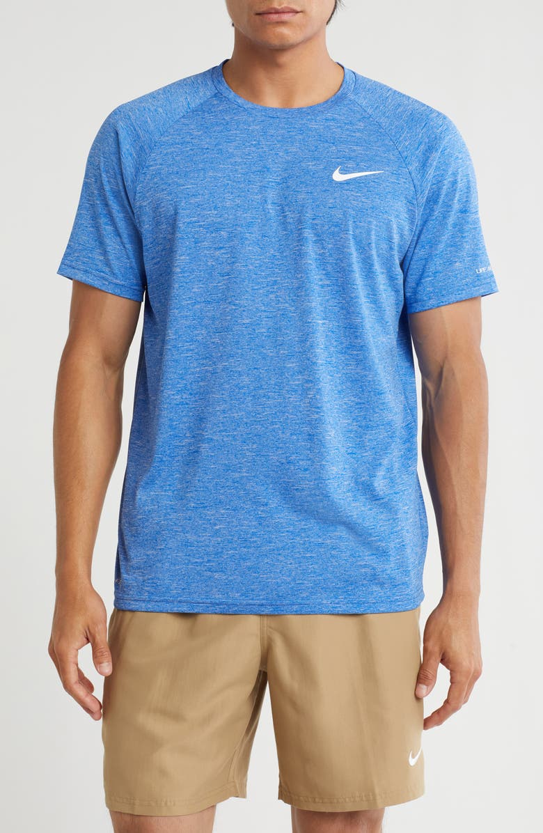 Nike Dri-FIT Hydroguard UPF 40+ Swim T-Shirt, Main, color, Game Royal