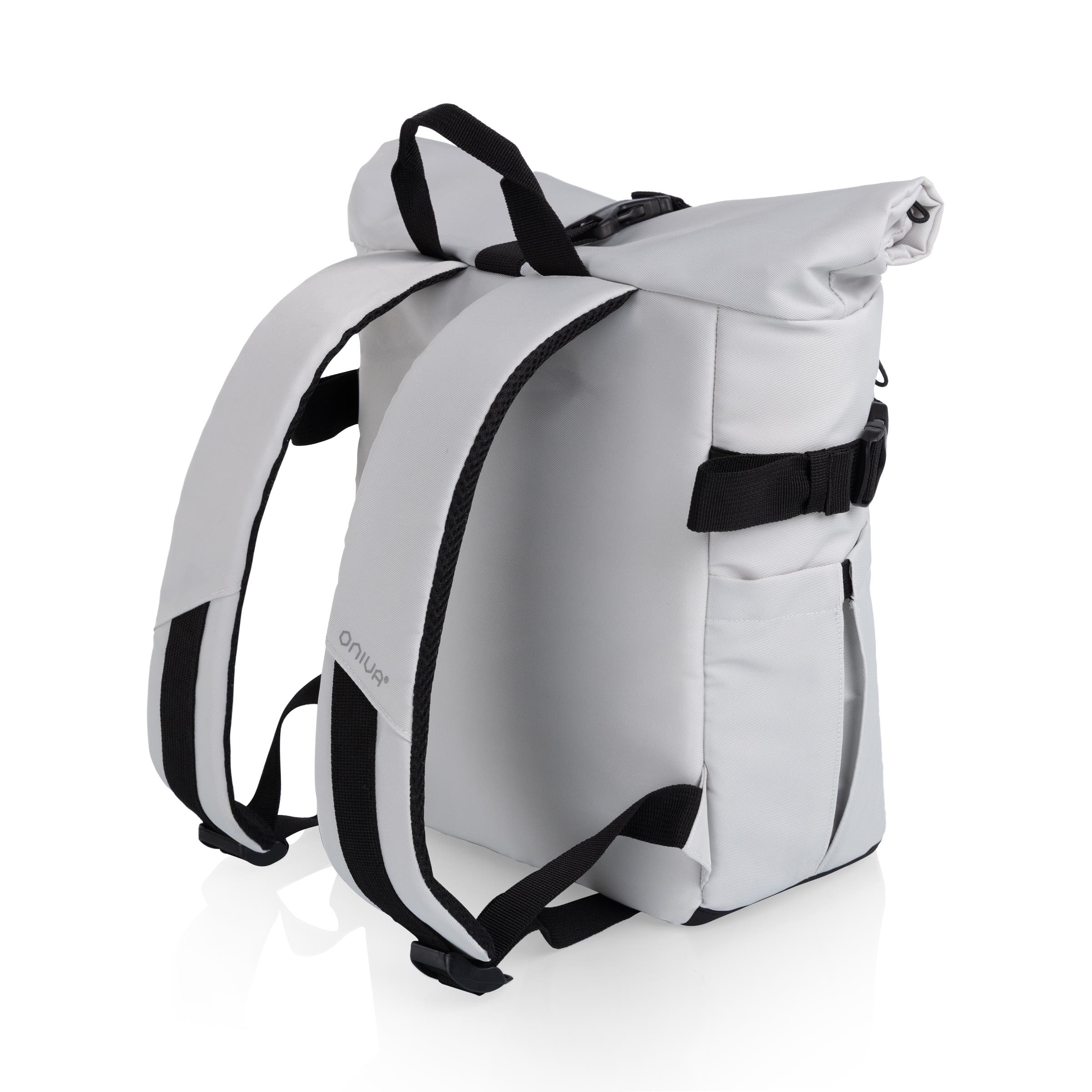Tarana Roll-Top Insulated Backpack, Alternate, color, Halo Gray