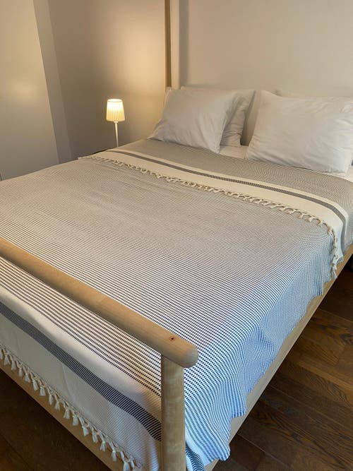 Olive And Linen Olive & Linen Pixel Blanket