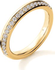 HEARTS ON FIRE Barre Pavé Diamond Band Ring