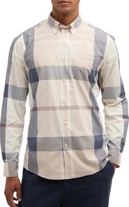 Barbour Harris Classic Fit Plaid Cotton Button-Down Shirt