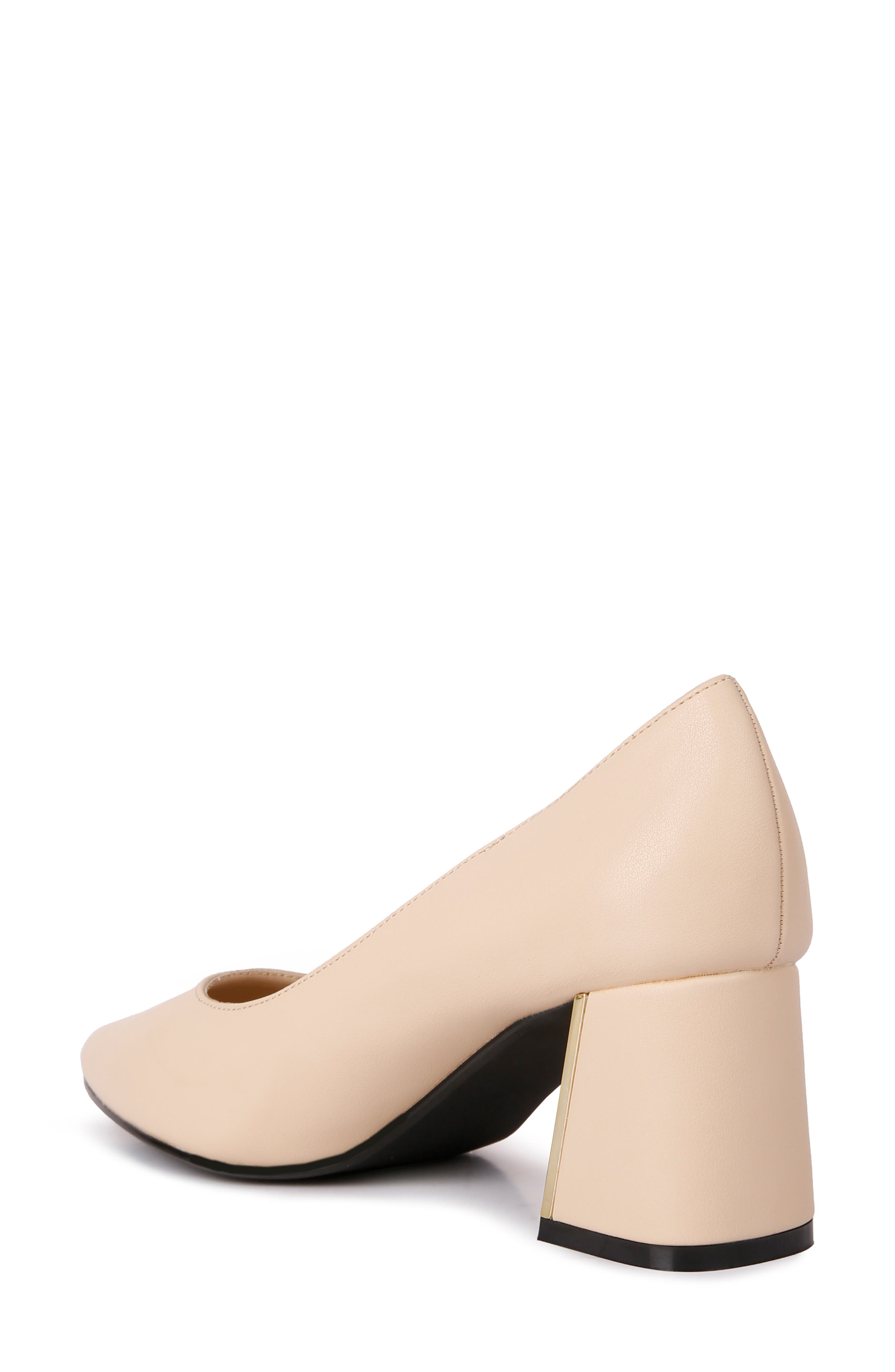 LONDON RAG Casey Pump, Alternate, color, Pale Ivory Beige
