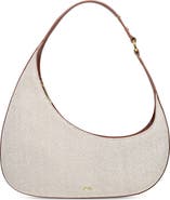 JW PEI Harlee Woven Canvas Shoulder Bag