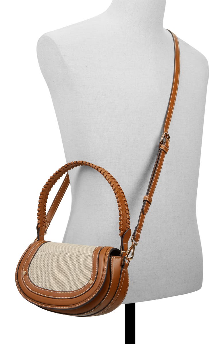 ALDO Kimya Mixed Media Shoulder Bag, Alternate, color,