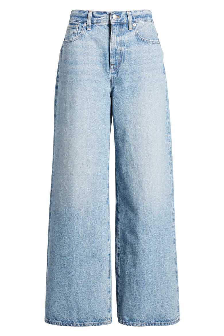High Waist Superwide Leg Jeans, Alternate, color, INVERMERE WASH