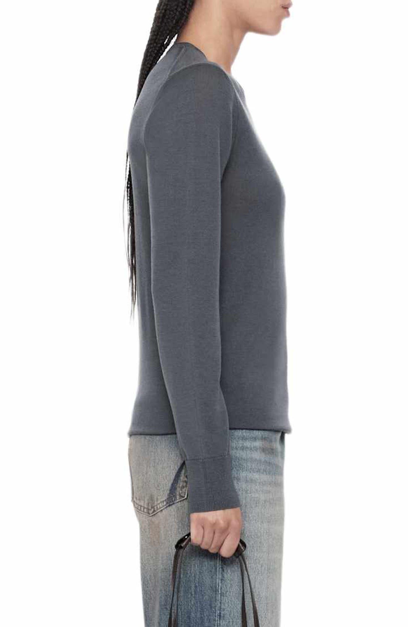 AllSaints Coyte Merino Wool Crewneck Sweater (Women) | Nordstrom