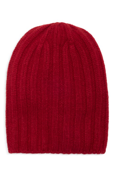 Bhaltair Cashmere & Silk Rib Beanie