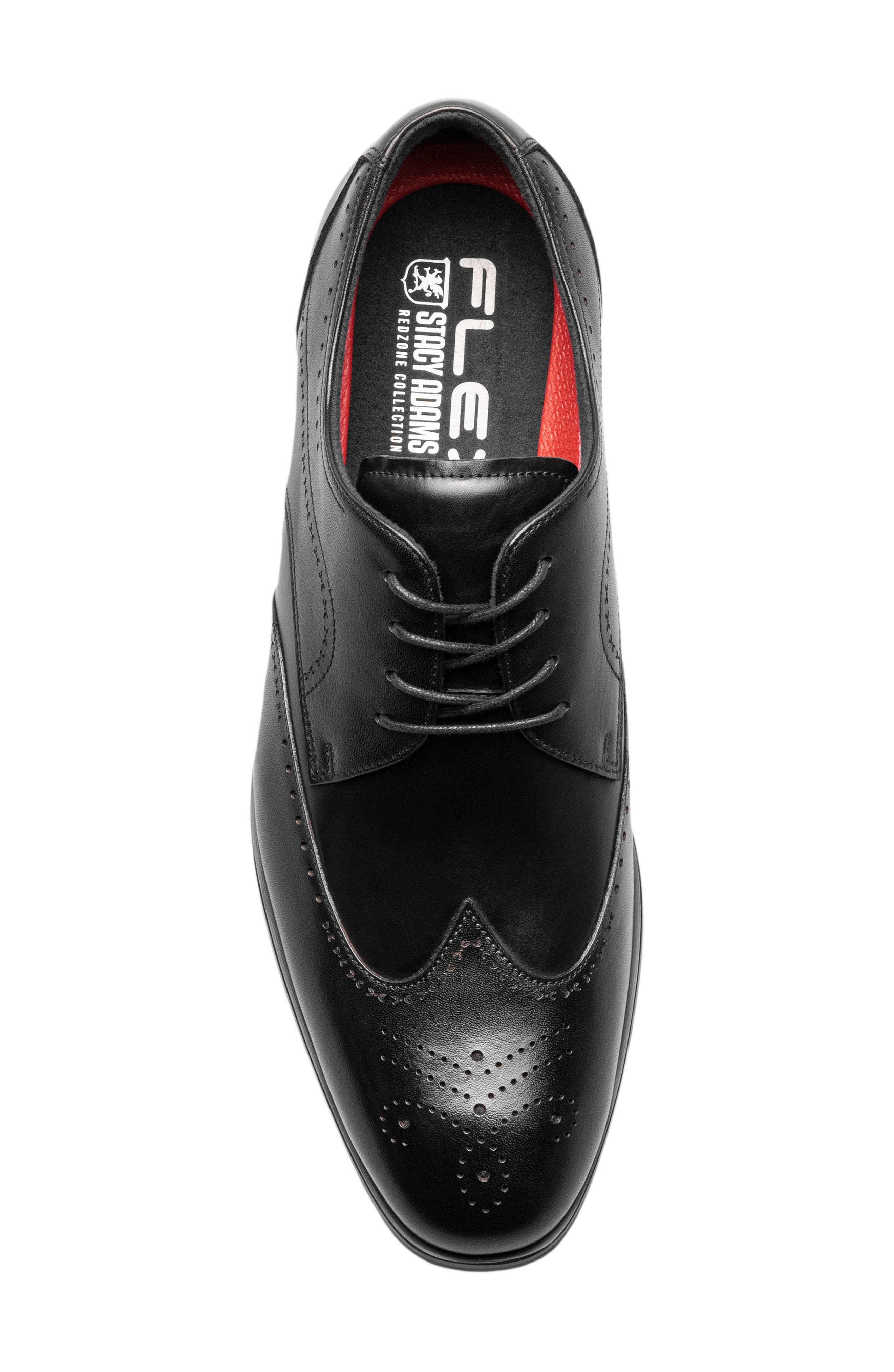 Stacy Adams Brayden Wingtip Oxford, Alternate, color, Black