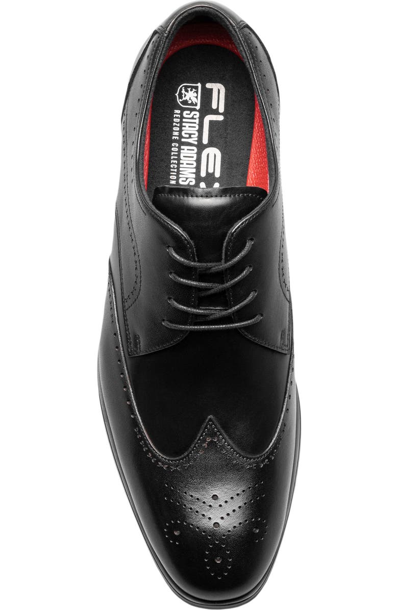 Stacy Adams Brayden Wingtip Oxford, Alternate, color, Black