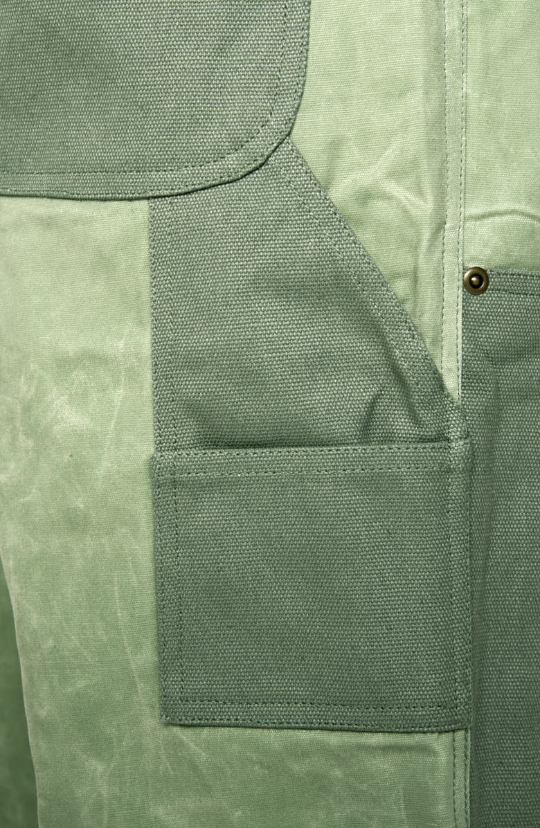 Round Two Double Knee Wax Cotton Carpenter Pants, Alternate, color,