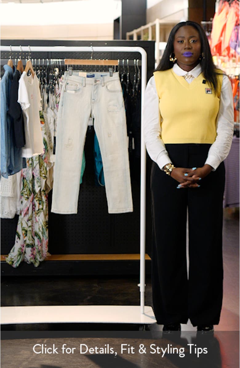 Kids' The Dean Rip & Repair Loose Tapered Jeans, sales video thumbnail