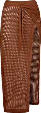 ViX Paula Hermanny Rena Open Stitch Cover-Up Pareo