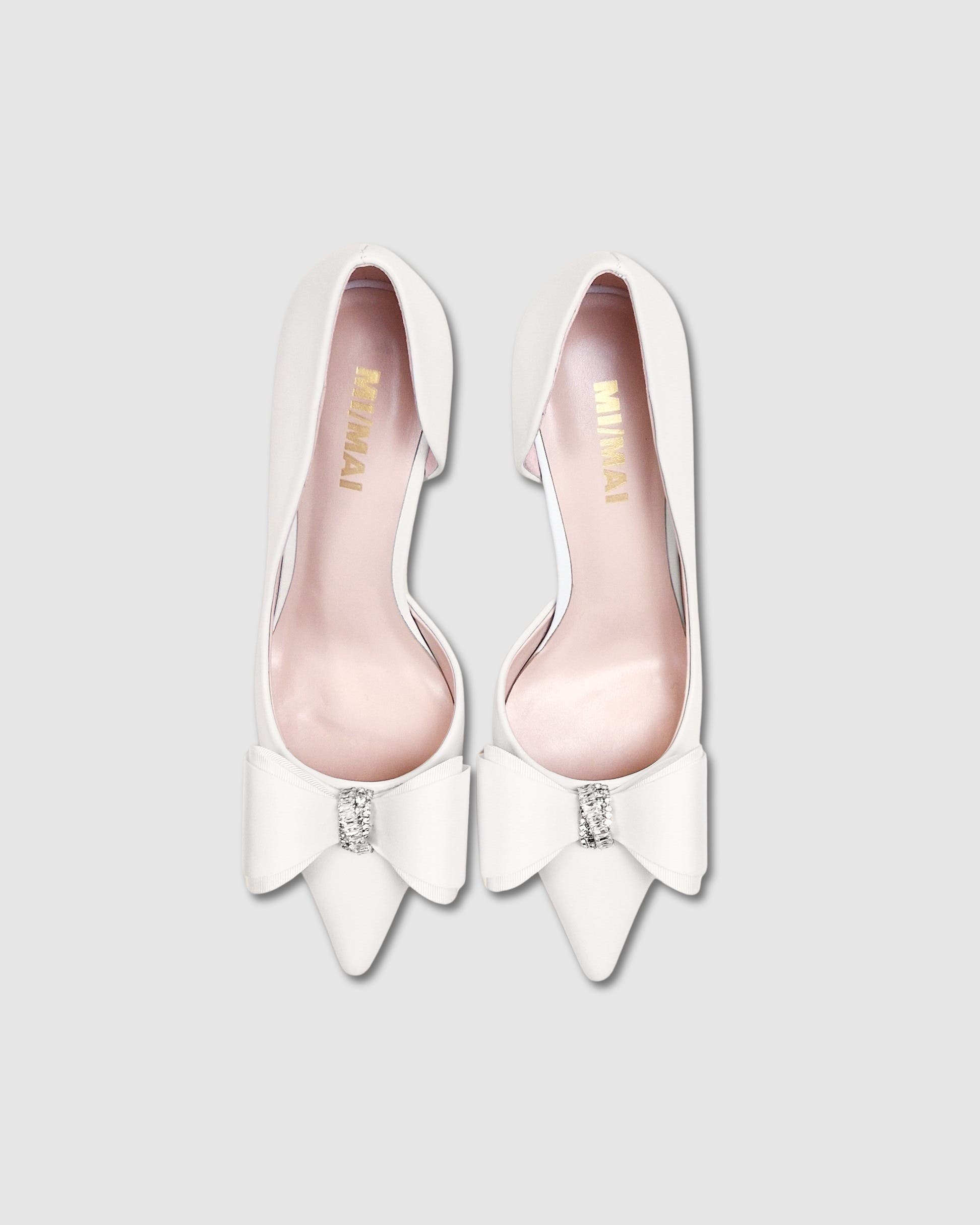 Iris Leather Pumps, Alternate, color, WHITE