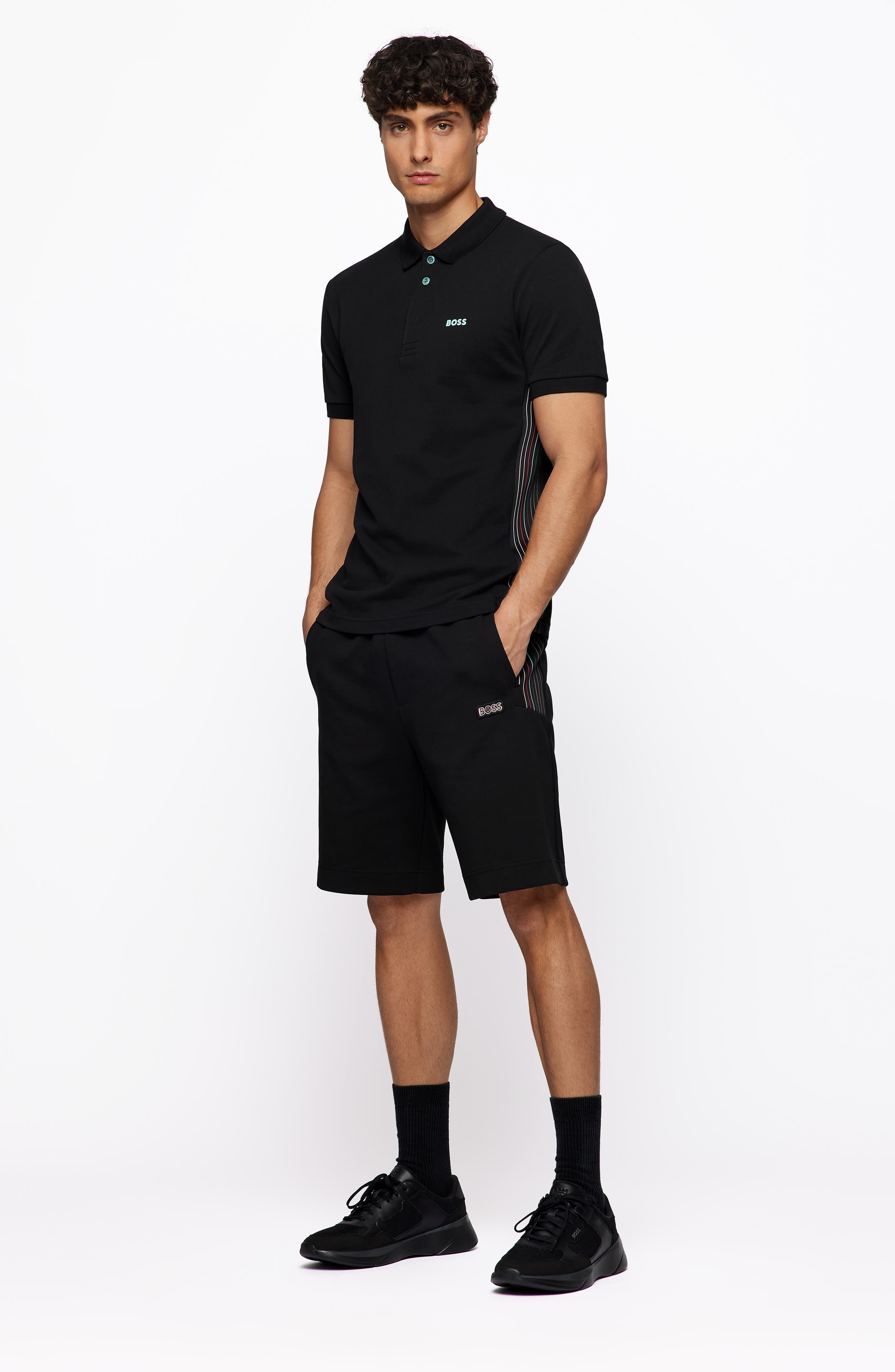 BOSS Hybrid Trainer Sneaker, Alternate, color, 