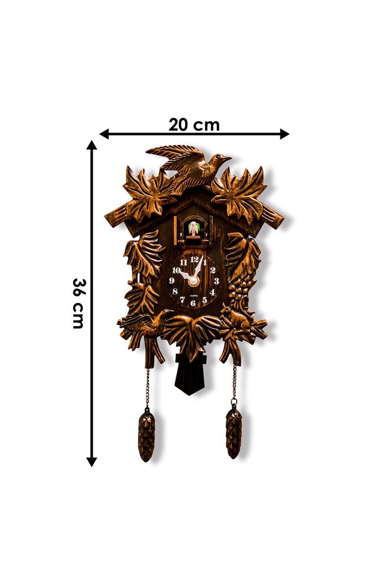 WALPLUS Plastic Vintage Looking Cuckoo Clock, Alternate, color, 