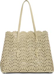 Alaïa Mina 37 Leather Top Handle Bag