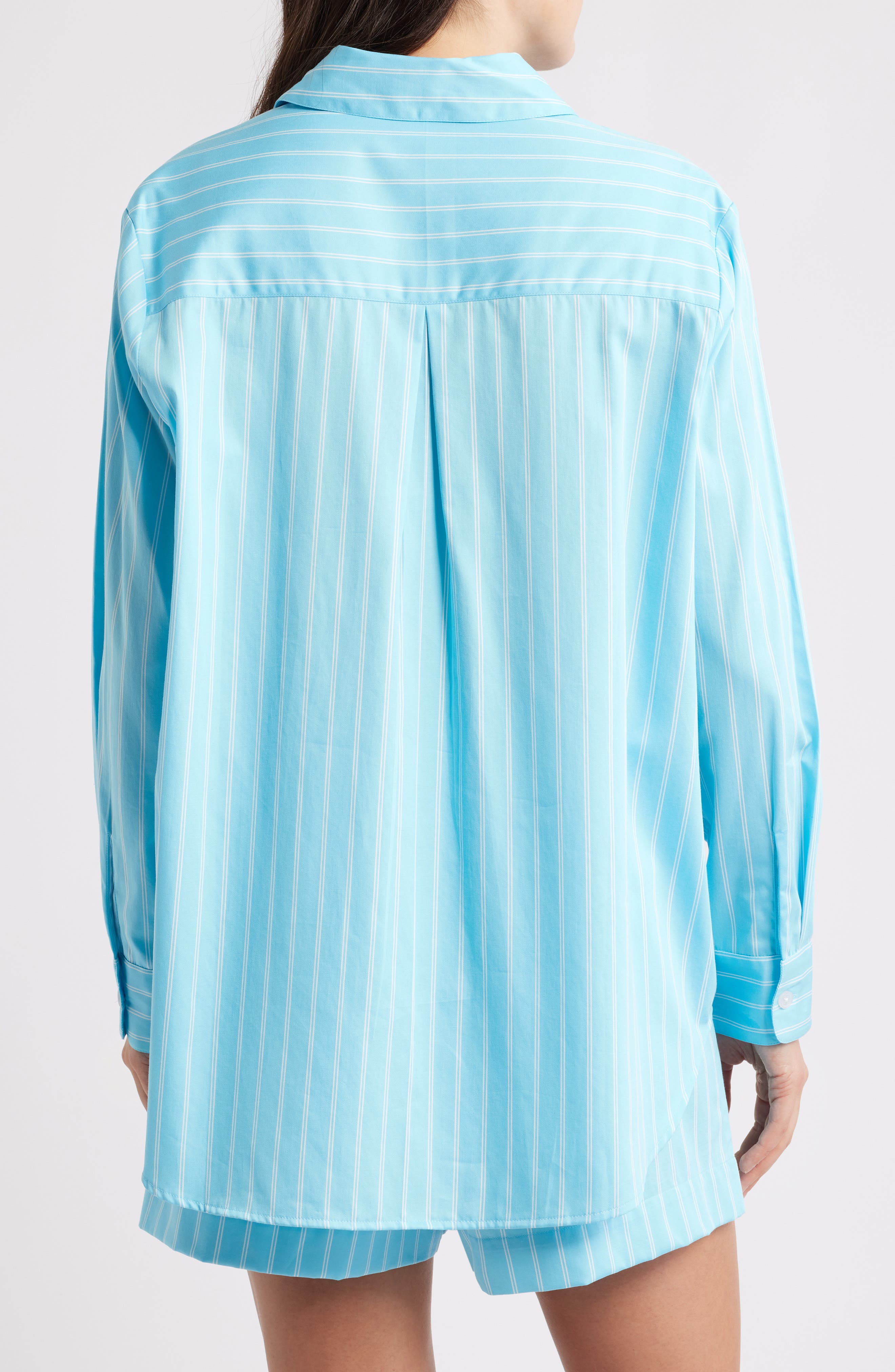 Alexis Stripe Poplin Shirt - image 2