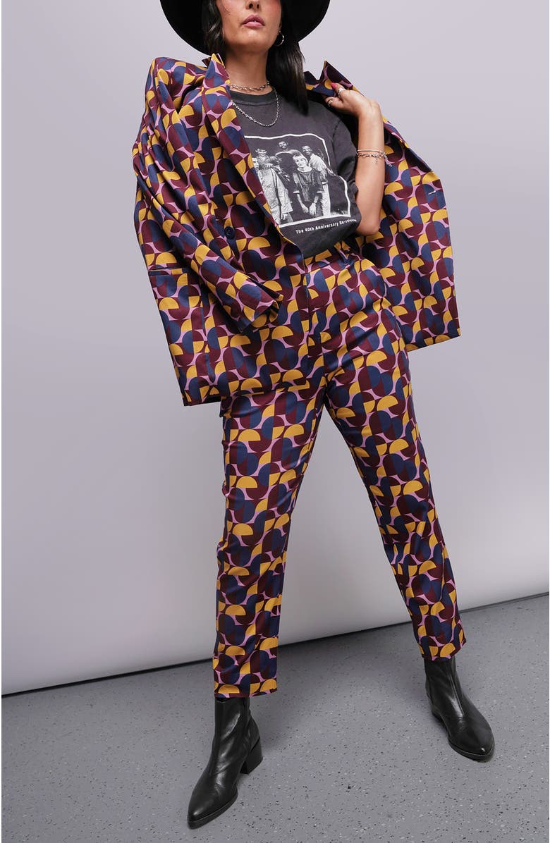 WILDFANG The Empower Slim Crop Pant, Alternate, color, Mod Mauve