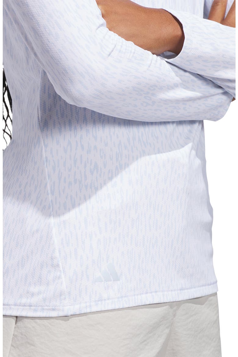 Allover Print Golf Hoodie, Alternate, color, CRYSTAL BLUE