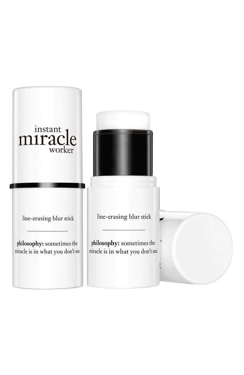philosophy 'instant miracle worker' line-erasing blur stick, Alternate, color,