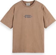 Scotch & Soda Oversize Logo Cotton Graphic T-Shirt