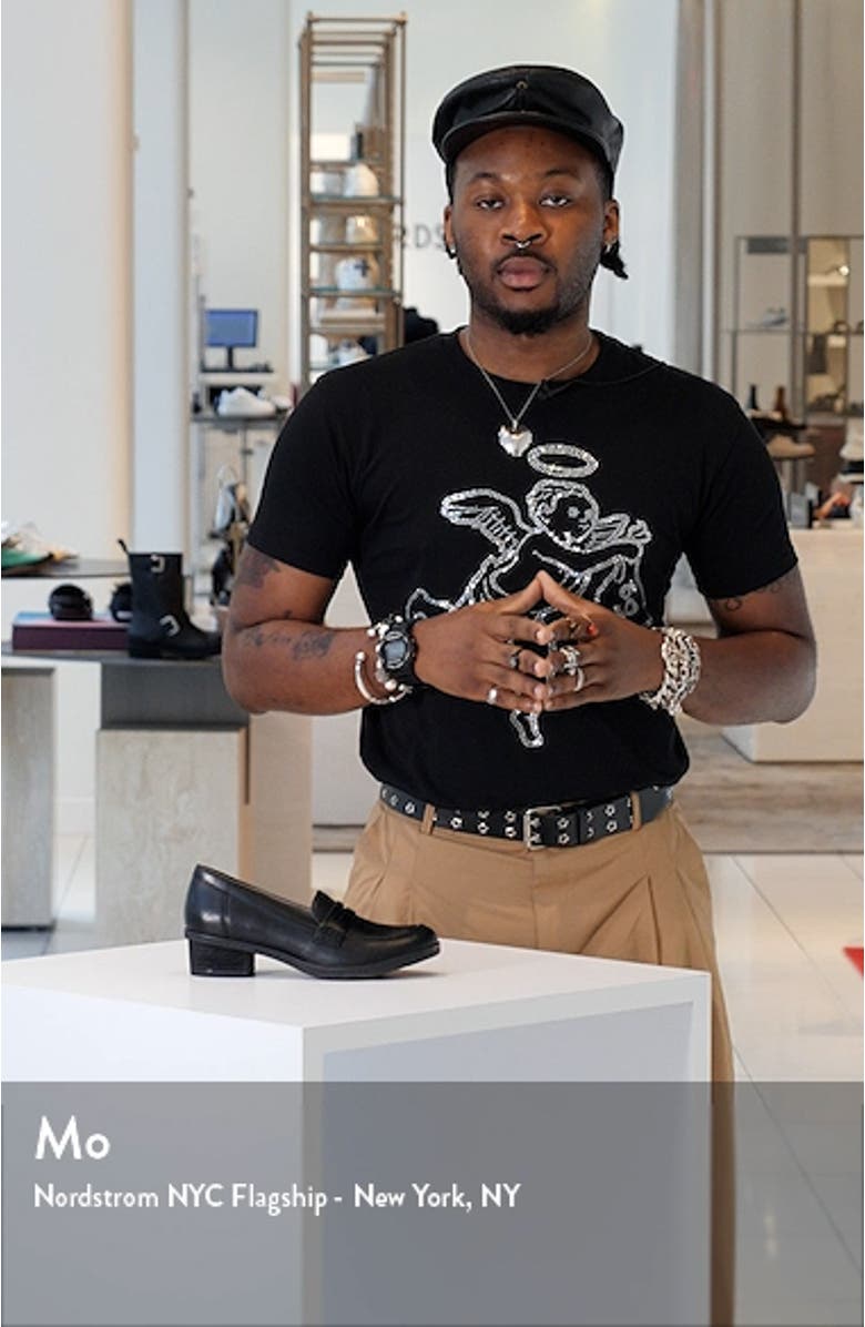 Danica Waterproof Penny Loafer Pump, sales video thumbnail